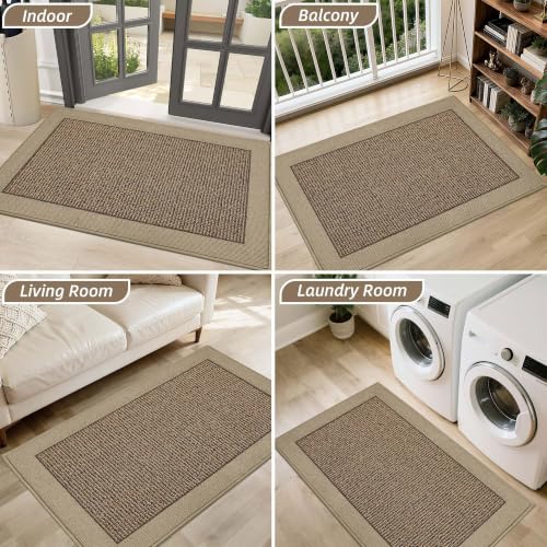Indoor Door Mat 24" x 36" (Taupe / 24" X 36" (Rectangular))