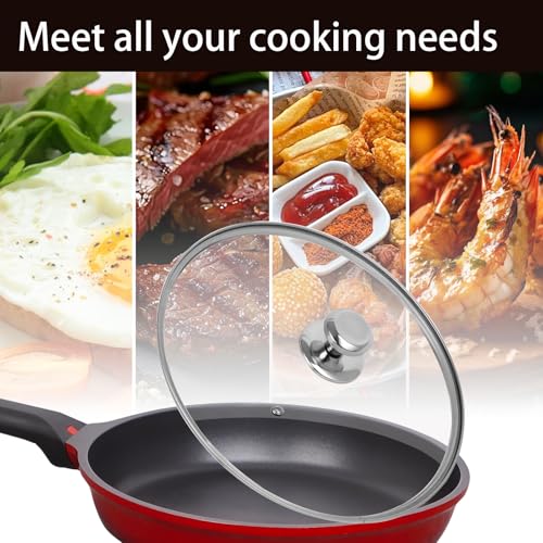 11 inch Tempered Glass Lid for Pots (11'' / Silver)