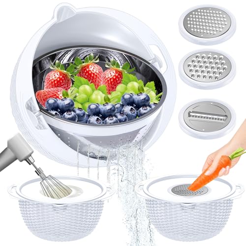 4 1 Colander with Bowl Set