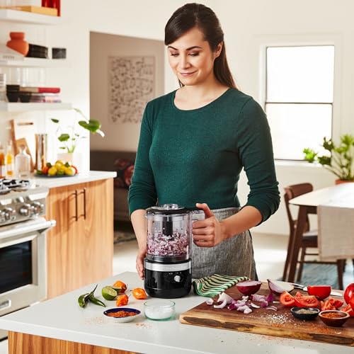 5 Cup Food Chopper Cordless KFCB519OB (Onyx Black / 5 Cup / Cordless 5 Cup)