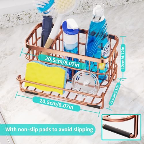Multifunctional Kitchen Sink Organizer (Rose Gold)