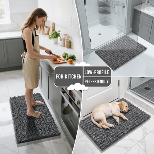 Bathroom Runner Rug 70x24 Inch (11.6667 Sq Ft)
