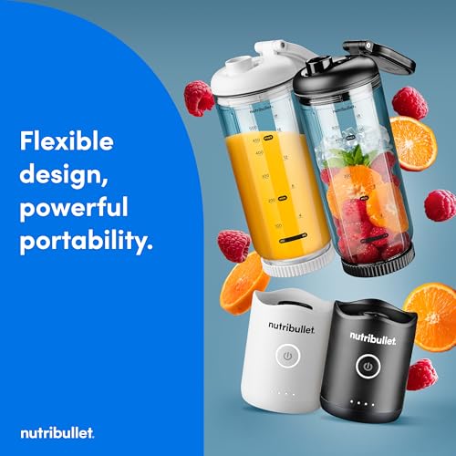 Flex portable blender 22oz 2Pack NBPB30200AKAW (Black and White)