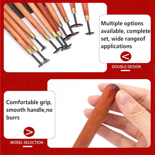 10 Piece Professional Pottery Trimming Tool Set