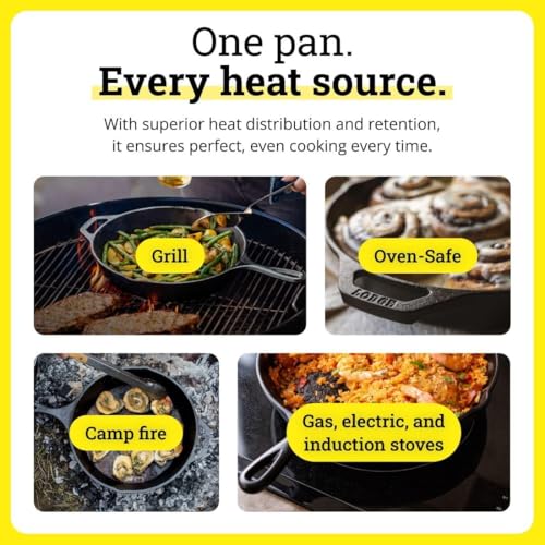 Pre Seasoned Cast Iron Set (3 Piece)