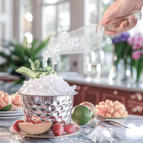 Plastic ice scoop for freezer