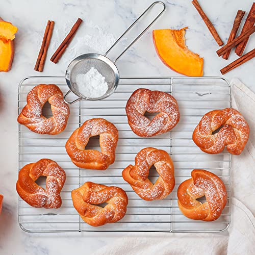 Stainless Steel Baking Sheet with Rack Set (12.4"x9.7")