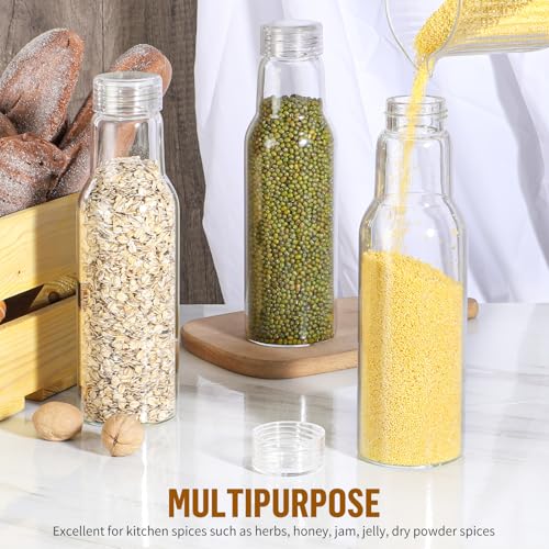 25 Oz Glass Bottles with Lids