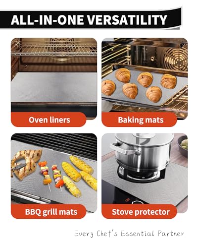 3 Pack Oven Liners for Bottom of Oven (3 Count)