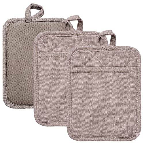 Pot Holders Yarn (Potholders / Khaki Pot Holders)