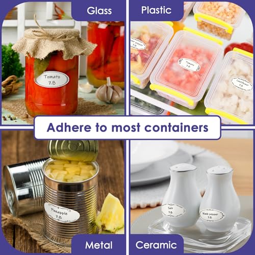 Water Soluble Canning Labels (400 Count)
