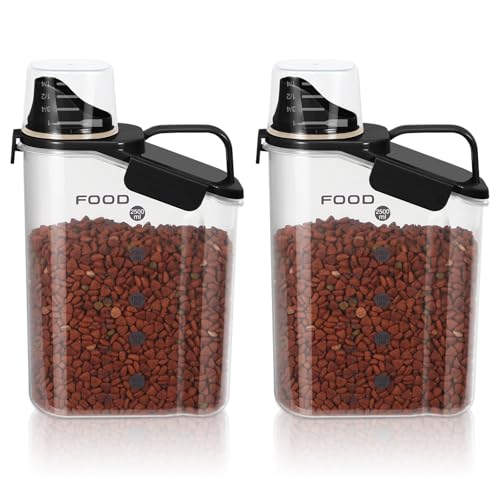 Dog Food Storage Container (Black)