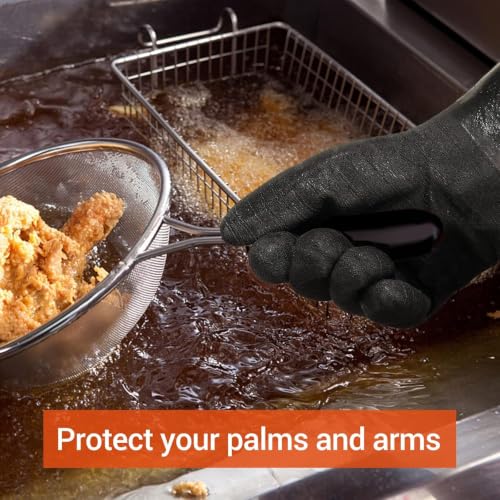 10 Pairs Heat Resistant BBQ Glove for Oven & Fryer Smoker (10 Pairs)