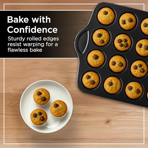 Mini Muffin Pan 24 Cup Set of 2