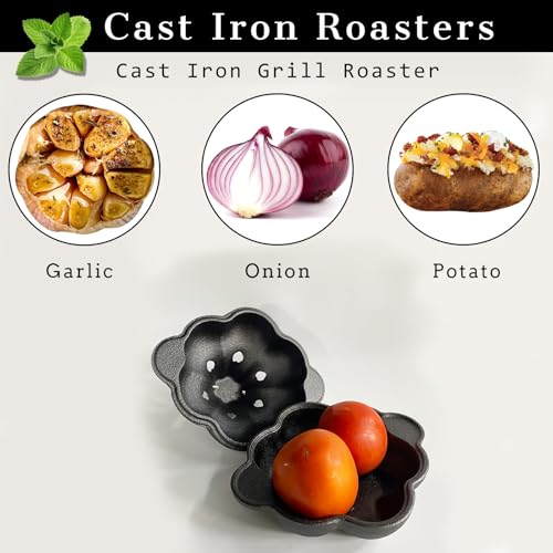 Cast Iron Smoker Box & Pre (Smoker Roaster B)