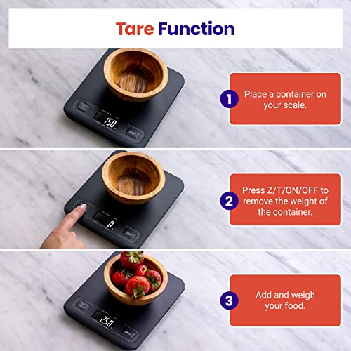 Food Kitchen Scale (Midnight Black)