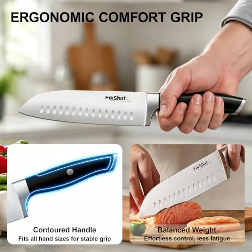 Knife Set German Stainless Steel (Black)