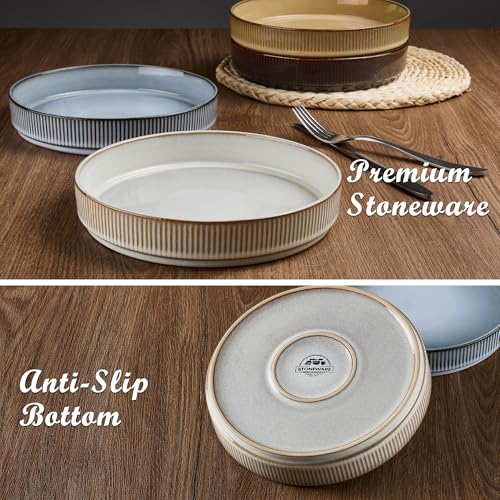 Pasta Bowls Set of 4 (Multicolor)