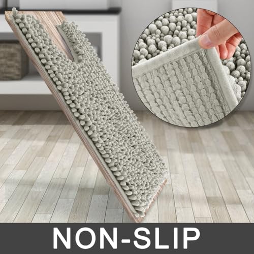 Toilet Rug U Shaped Washable 24x20 Inch