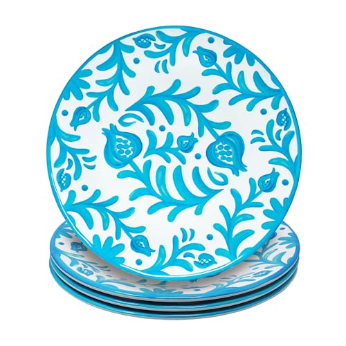 Luxury Melamine 18 Piece Dinnerwear Set (Sicily Teal)
