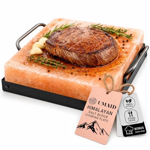 Himalayan Salt Block Cooking Plate 8x8x1.5