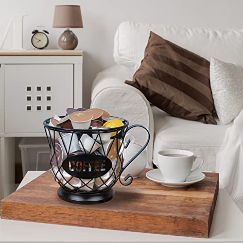Coffee Pod Holder (Black / Large for 40 kcups)