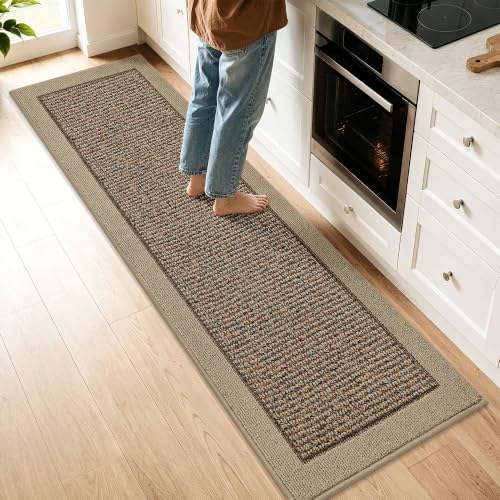 Kitchen Runner Rug 24"x96" (Taupe / 24" X 96" (Rectangular))