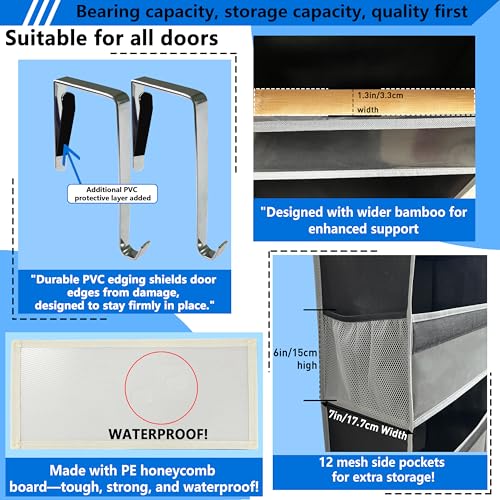 over the door organizer (Over Door Organizer-matte Black)