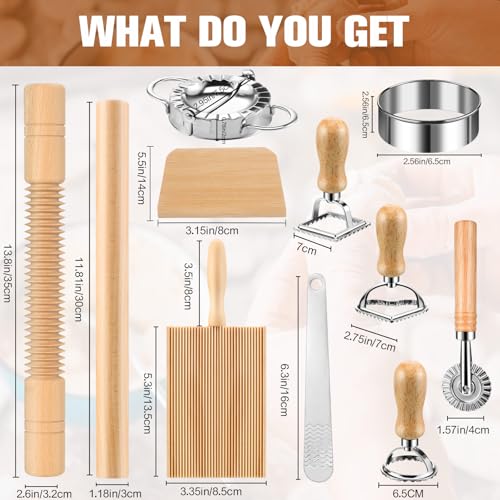 11 Pcs Pasta Making Tools Kit (Style-03)