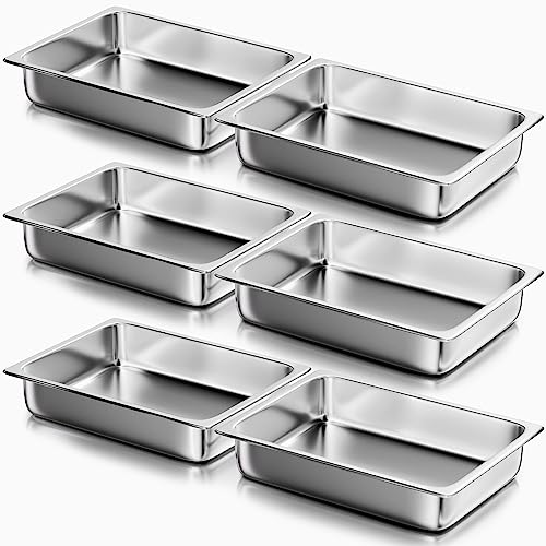 Stainless Steel Steam Table Hotel Pan Set 1 (4" Deep / 1/1 Size)