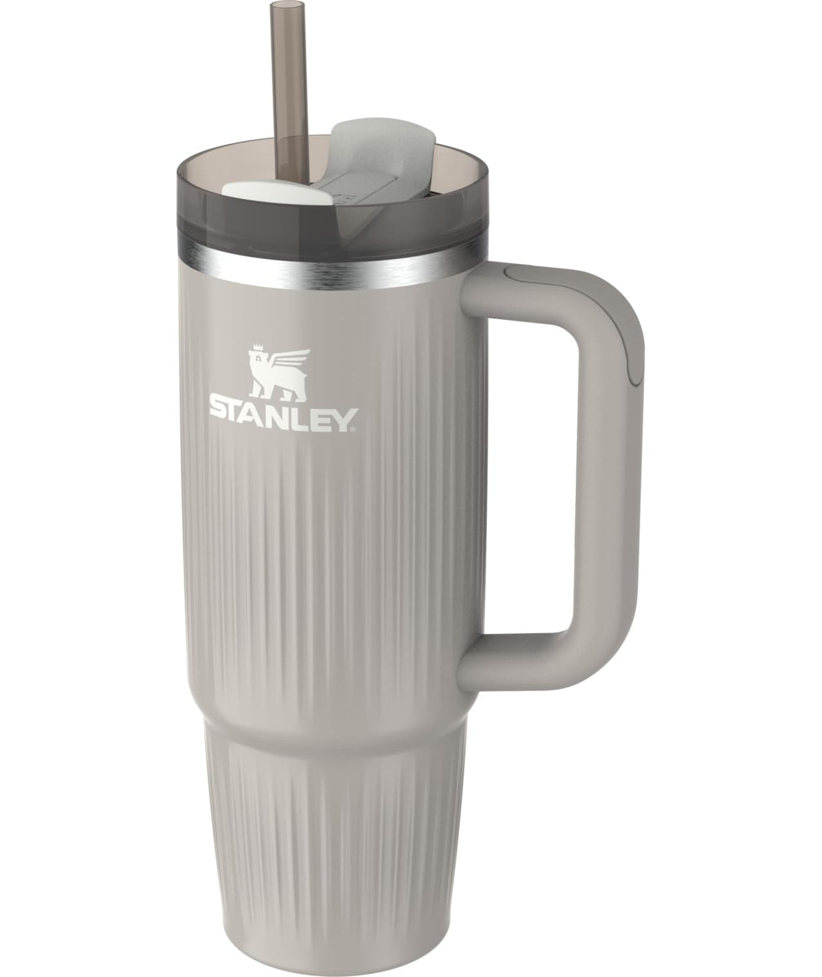 Quencher H2.0 Tumbler with Handle and Straw 30 oz (30 Ounces / Fluted Ash Gloss)