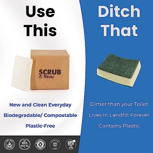 Loofah Scrub Sponge (30 Count)