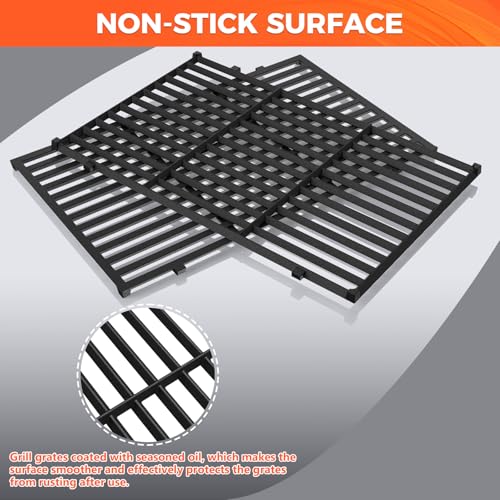 19.5" Grill Grates for Weber Genesis 300 Series (19.5"×12.9“)