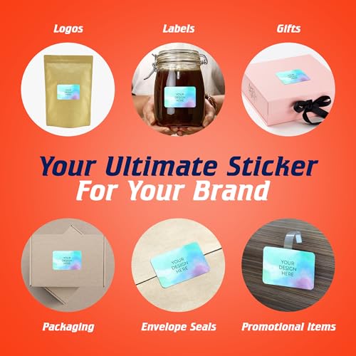 Custom Vinyl Stickers Your Image (Sky Blue / 6x4)
