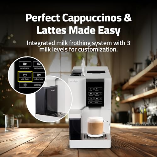 Fully Automatic Coffee Machine (White)