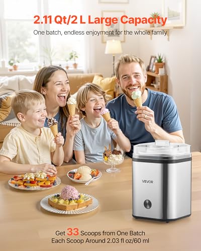 Ice Cream Maker (2.11 Qt (2L))