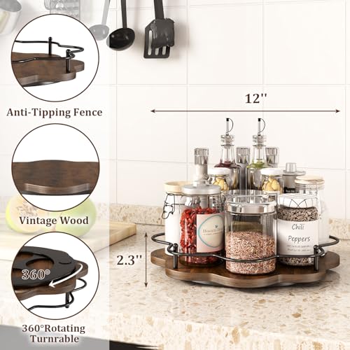 12" Lazy Susan Turntable Organizer