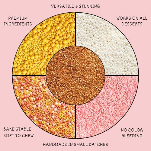 Sprinkles 5 Pack Assorted Cake Decorating Mix