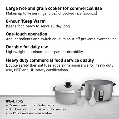 Commercial Rice Cooker (23 Cup / 120V)