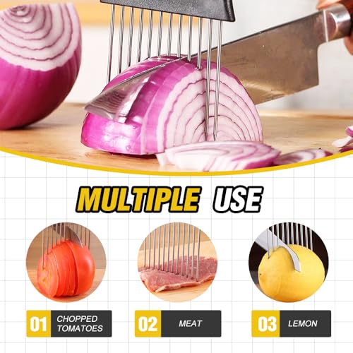 Onion Holder for Slicing (Square-2pcs)