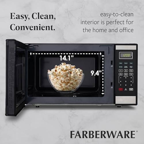 1.1 Cu. Ft. Countertop Microwave Oven (1.1 Cu. Ft / Stainless Steel)