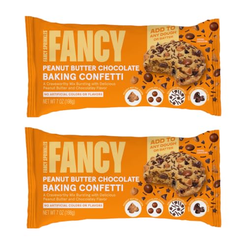 Peanut Butter Chocolate Baking Confetti 2 Pack (Peanut Butter Chocolate)