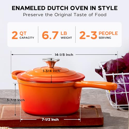 2 Quart Saucepan with Lid