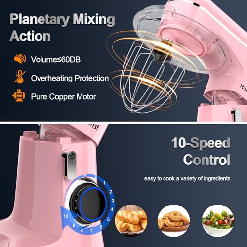 Stand Mixer 6.5QT 10 (Pink)