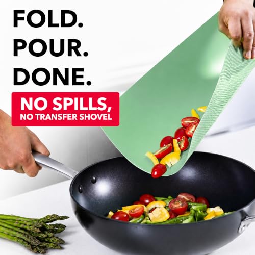 Flexible Plastic Cutting Board Mats for Kitchen (Pastel)