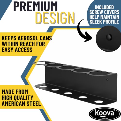 5 Aerosol Spray Can Holder (5-Can)