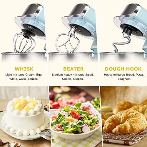 Stand Mixer 3.2Qt Small Electric Food Mixer