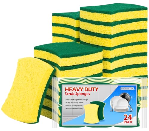 Heavy Duty Scrub Sponge 24 Pack (24 Count)