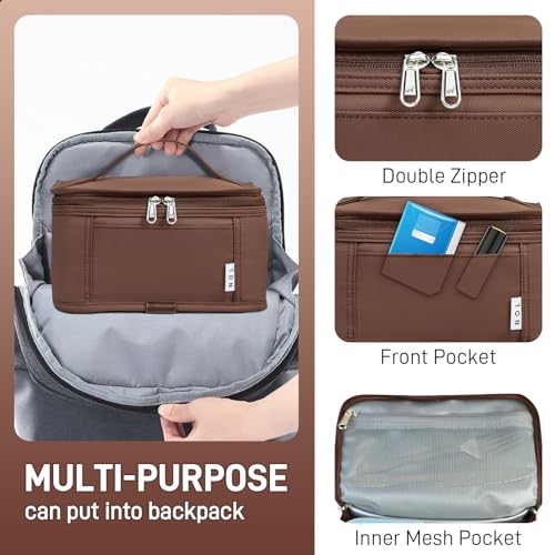 NOL Small Lunch Bag Mini Lunch Box Insulated Lunch Bag for Men