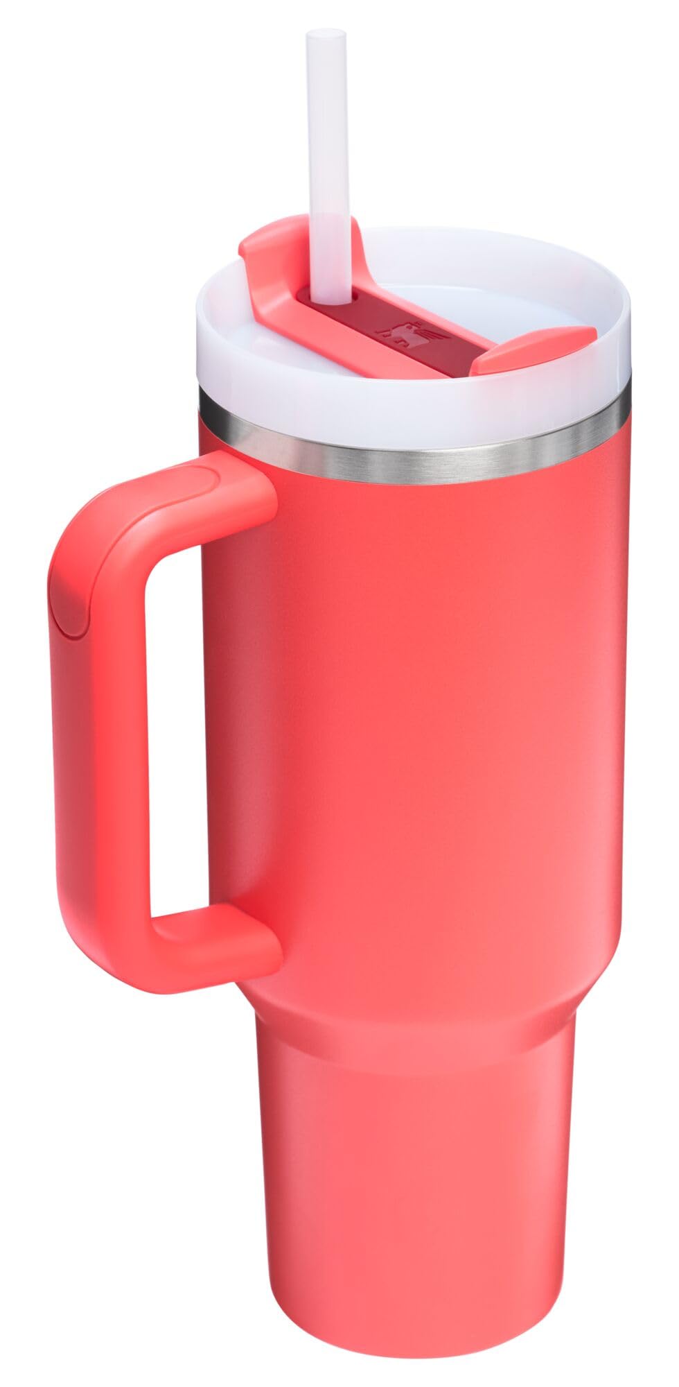Quencher H2.0 Tumbler with Handle and Straw 40 oz (40 Ounces / Hot Coral)